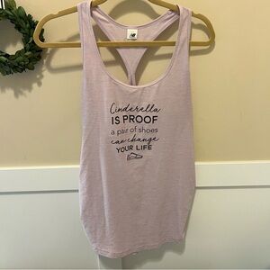 New Balance Women’s Athletic Tank Cinderella Theme